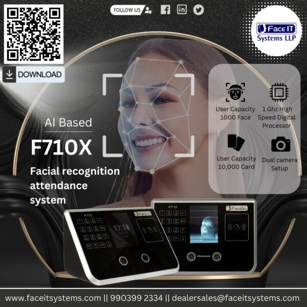 F710X Face Recognition Attendance System