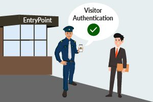 Security Gate Pass visitor management system