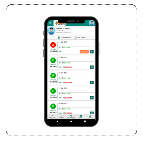 Cloud Mobile App based Attendance Solutions