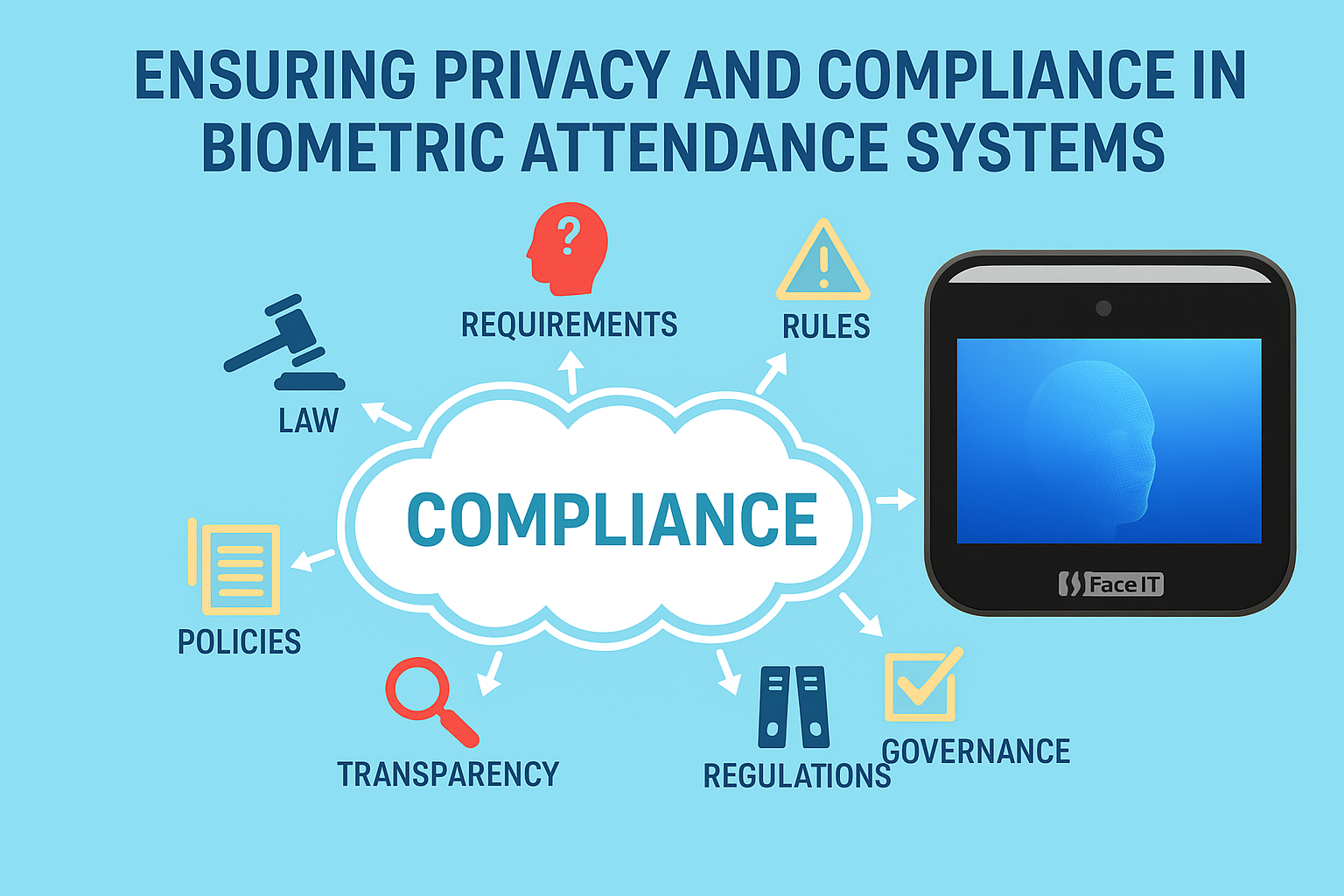 Ensuring Privacy and Compliance in Biometric Attendance Systems